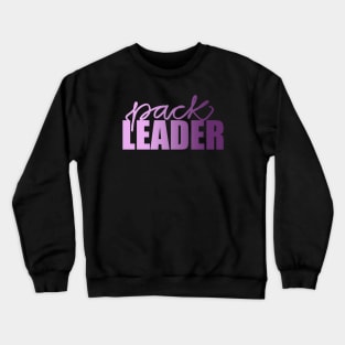 Pack Leader - Purple Crewneck Sweatshirt